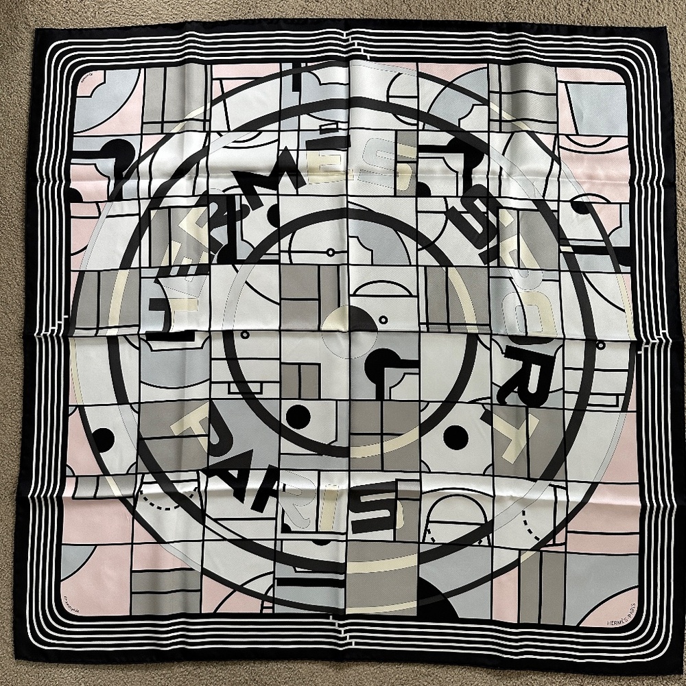 Hermes Scarf Sport 90cm Silk Twill | Anamorphée